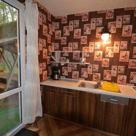 Дом отдыха Domyletnie 100m2 Z Altana Поберово